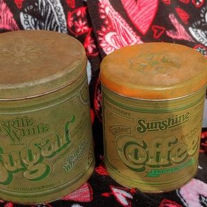 Vintage Stackable Tins